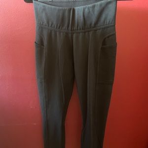 Nike NWOT Size M Navy Logo Pants With Side Pockets & Elastic Waist & Leg Bottoms
